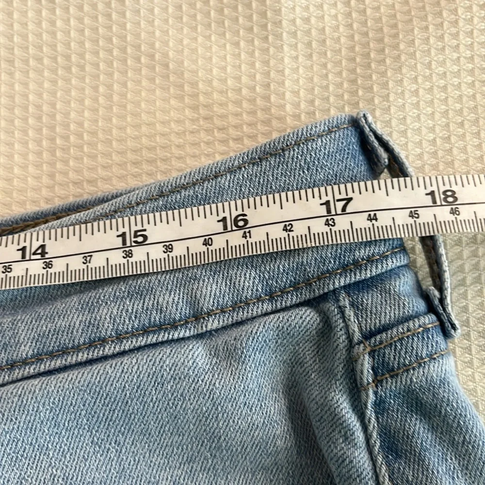 Levi Strauss Embroidered Denim Shorts